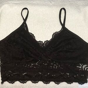 SHEIN Lace Bralette Black 1X